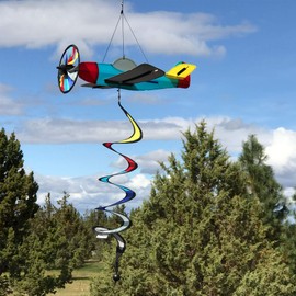 In the Breeze Airplane Theme Twister,16" W x 32" H x 14" D,1017