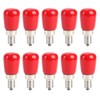 10Pcs AC230V E12 1.5W Red LED Candle Light Bulb for