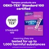 Tampax Radiant Tampons Multipack, with LeakGuard Braid, Light/Regular Absorbency, Unscented,