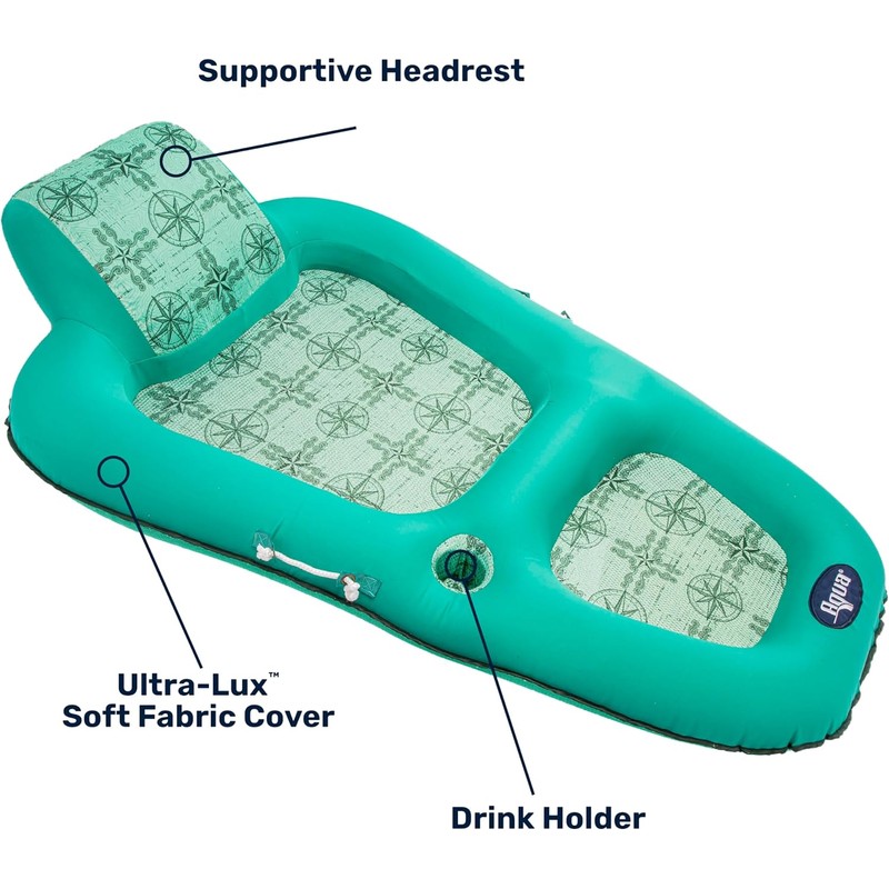 Aqua Luxury Water Pool Lounge – Extra Large – Inflatable