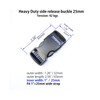 Ahijklmn Plastic Side Release Buckle Clips 15/20/25/32/38/50mm Heavy Duty Plastic