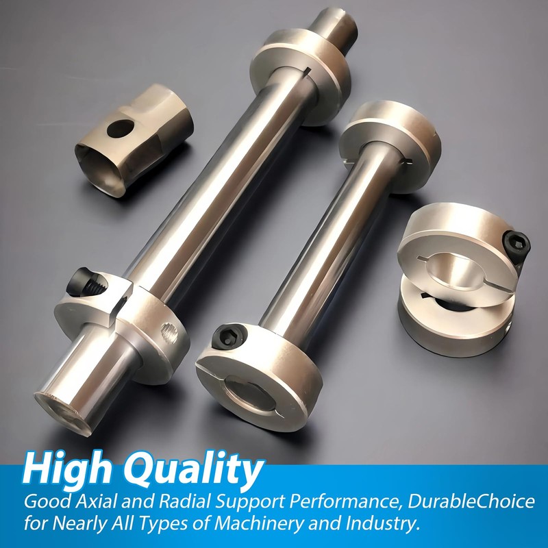 Split Shaft Collar, 4Pcs 12mm Aluminum One Piece Shaft Locking