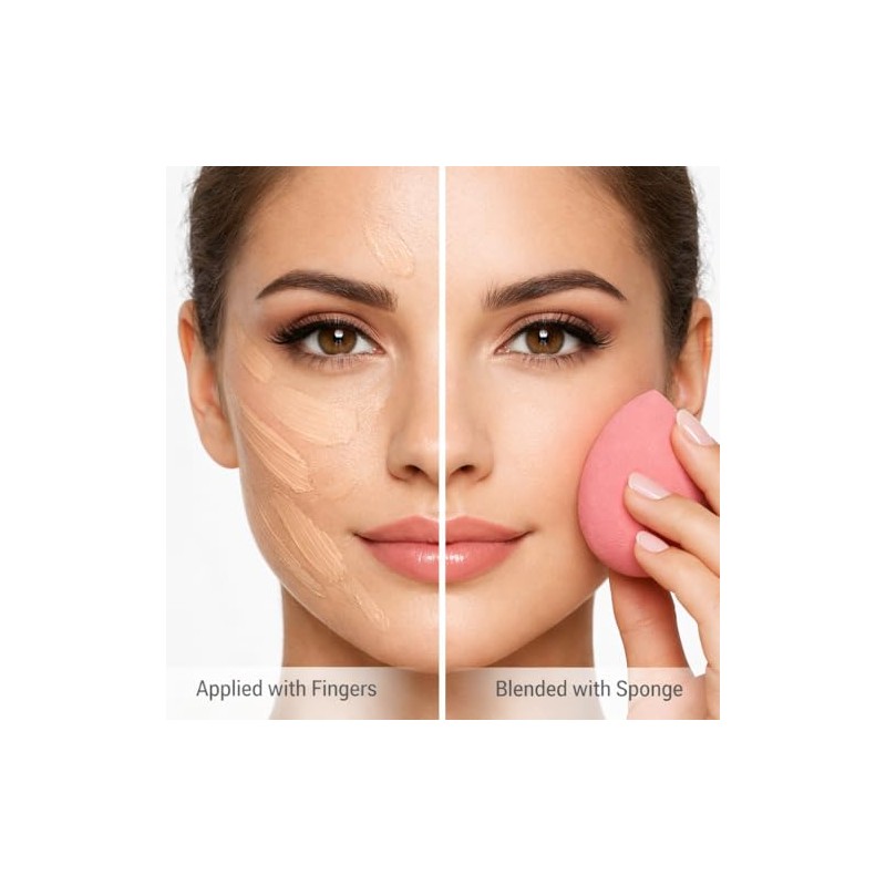 Set de 5 Esponjas de Maquillaje Profesionales Multi Formas –
