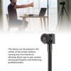 2MP USB Center Webcam, 1080P FHD Middle Screen Webcam, Fixed