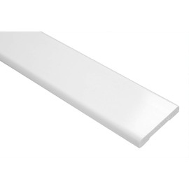 2 Metres | PVC Flat Strip | Smooth | Shockproof | Effector | 6 x 40 mm | F01