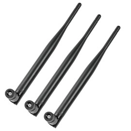 GTIWUNG 3 Stück WLAN Antenne, 2.4G/5.8G Dualband WiFi Antenne, RP-SMA Stecker Antenne 20CM, für WLAN-Router, USB-Adapter, Sicherheits-IP-Kamera, FPV-Kameramonitor
