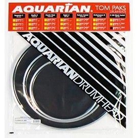 Aquarian Drumheads Drumhead (TCRSP2C-BK)