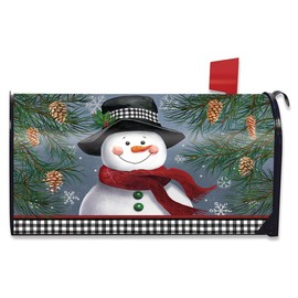 Briarwood Lane Smiling Snowman Mailbox Cover