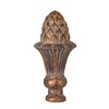 B&P Lamp® Pineapple Style Large Lamp Finial, Copper
