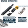 Sayayo Slide Bolt Latch Lock 9 Inch Heavy Duty Stainless