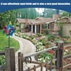 5 PCS Windmills for Garden Set, Bird Deterrent Set, Bird