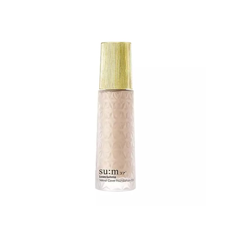 Roshiksoom 숨37 로시크숨마 벨벳 커버 파운데이션 30ml×1개 무너짐없는 Soom37 Rosy