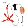 CLSSLVVBN Kayak Anchor Set Including Grappling Hook and Durable Nylon
