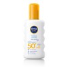 NIVEA SUN SPF50 Anında Güneş Koruyucu Sprey 200ml, Hassas Ciltler
