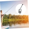 Kisangel 16pcs Stainless Steel Fishing Rod Guide Set Durable Ceramic
