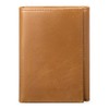 FALAN MULE Men's Wallet Genuine Leather Trifold Wallet With ID