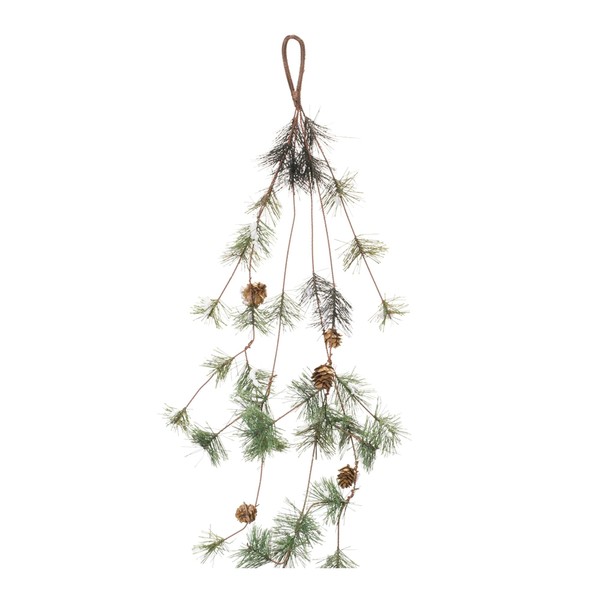 Pine Cone and Twig Christmas Garlands - 45" x 16"