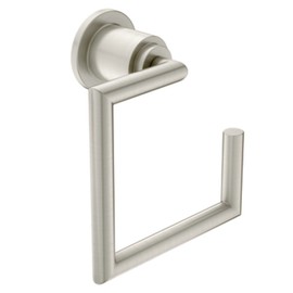 Moen YB0886BN Arris Modern Hand Towel Ring, Brushed Nickel