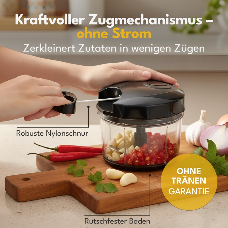 Lebenslang Vegetable & Onion Slicer - 1 Litre Fruit Chopper