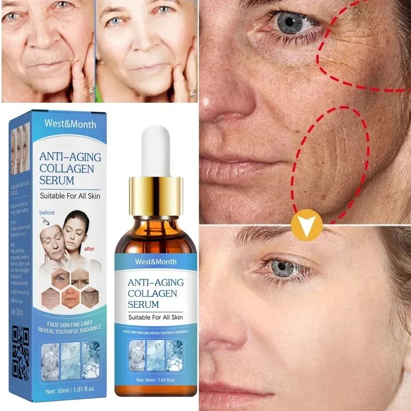 Wm Suero Serum De Colageno Antiedad Antiarrugas Reafirmante