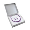 Shop LC Purple Howlite Beads Jewelry Set for Women Earrings
