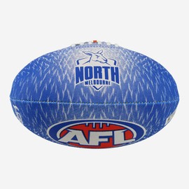 North Melbourne Kangaroos AFL Footy Aura Synthetic Football Size 3