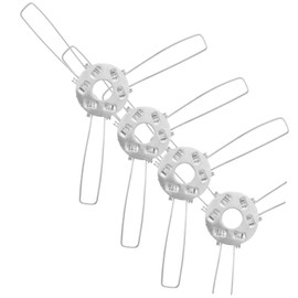 Operitacx 20Pcs Lampshade Spring Adapter Clips for Pendant Light Shade Clamp for Home Office Compatible with Various Lamp Styles