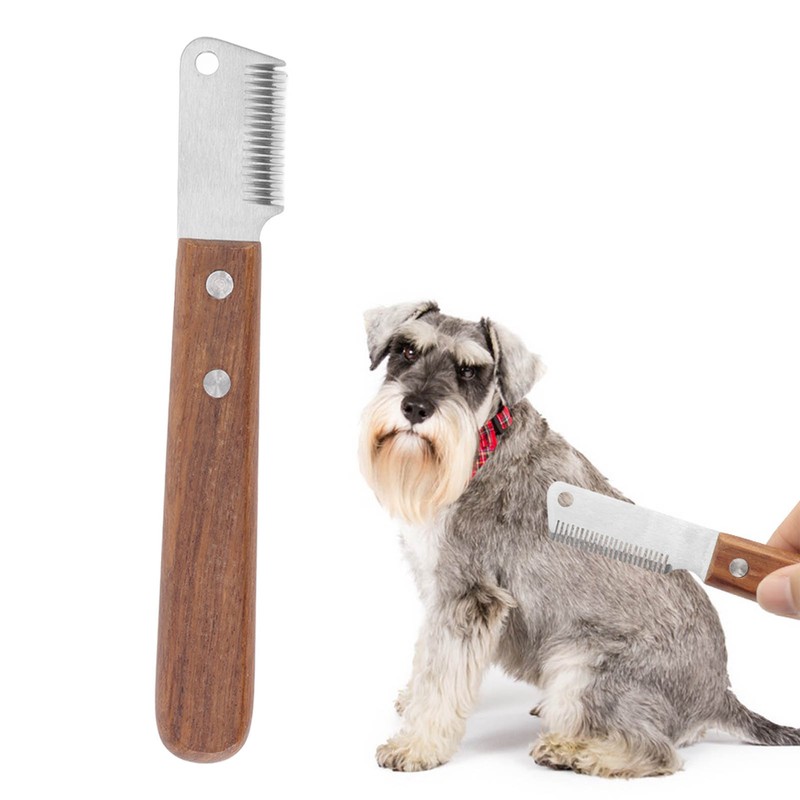 Dog Stripping Knife Eliminate Knots Reduce Hair Loss Professional Dog