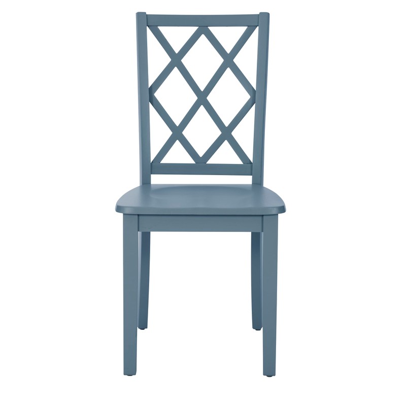 Powell Blue Graphite Conolly Dining Side Chair