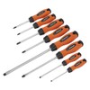 Sealey HV003 Screwdriver Set, High-Vis Orange, 8 Pieces