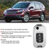 Carbon Fiber Style Folding Car Key Fob Cover Protective Case