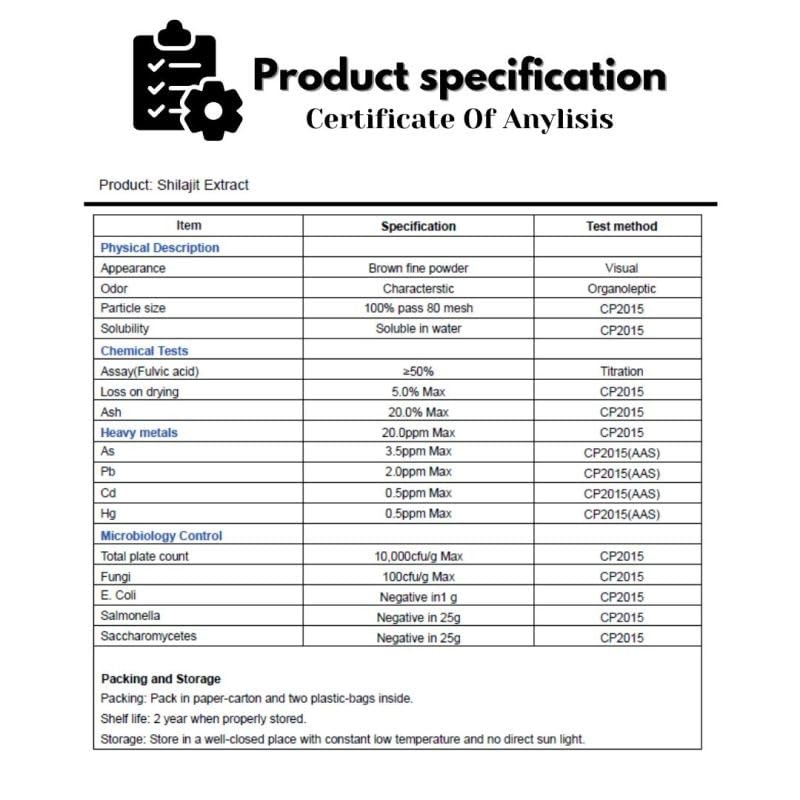 Shilajit Powder 100 g Pure 100% Natural without Additives for