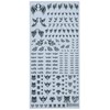 Hi Q Parts 01 Tattoo Decals, Hearts, 1 Sheet, Plastic Model Decals