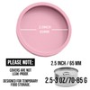 OHMO 2 Pack Cat Food Can Lids, Small Size (3