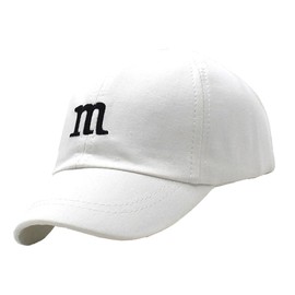 One Limitation CP710 Cap, Hat, Cute, Simple, Kids, Casual, Heatstroke Prevention, Kids, Boys, white, Free size