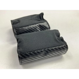 CAR MATE SET Of 2 - Car Mate DZ211A UNIVERSAL Seat Buckle Cover, Carbon Style