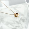 NAOTJEWELRY Women Jewelry Necklace Triple Ring Necklace gold