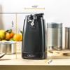bella Electric Can Opener and Knife Sharpener, Removable Cutting Lever,