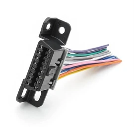 OBD2 Under Dash Mount Socket Plug Connector 16 pin Female Open Prewired OBD