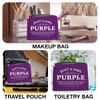 LGLZSHP Purple Lover Gifts for Women Makeup Bag Inspirational Purple