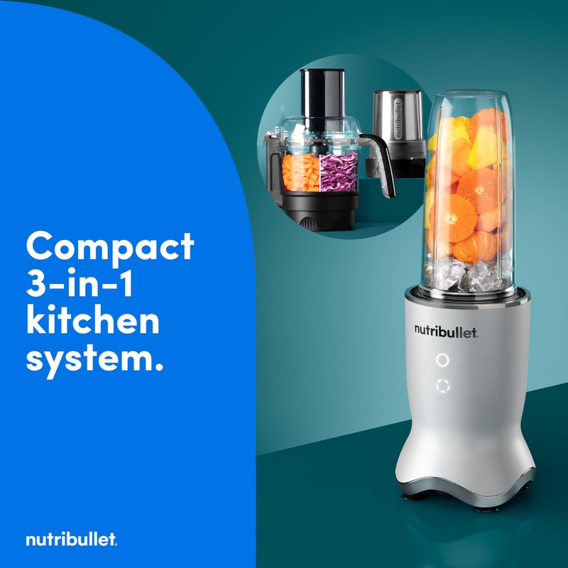 nutribullet® Ultra Plus+ 3-1 Compact Kitchen System, 1200W Kitchen System
