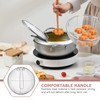 DOITOOL Stainless Steel Deep Fry Basket Round Wire Mesh Fry