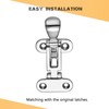 DIALESHU Boat Anti-Rattle Latches Marine 316 Stainless Steel, Lockable Hold