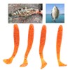 50 Pcs 5cm Fishing Lures, Fishing Baits Soft Plastic Fishing