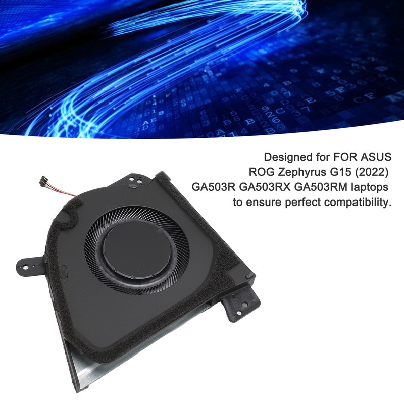 Cooling Fan 4 Pin DC12V 1A Laptop Fan for ASUS