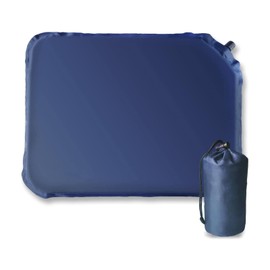 UYRR Inflatable Seat Cushion, Portable Airplane Stadium Bleacher Sitting Pad, Lightweight Self-Inflatable Moisture and Water Resistant Camping Chair Mat for Office Car Outdoor