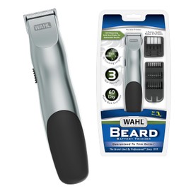 Recortadora Wahl Clipper Groomsman para hombres para barba, bigote. Funciona con pilas. Kit hogar y viajes 9906-717