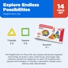 Magformers Rainbow 14 Piece Set - Magnetic Tiles Building Blocks,