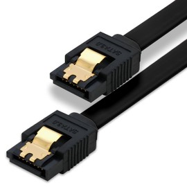 BIGtec SATA Cable 1m schwarz gerade/gerade