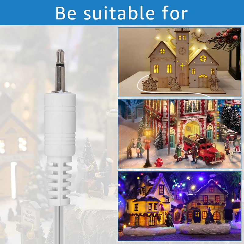 LCMLA Replacement for Department 56 Accessories Villages Accessory Power Cords